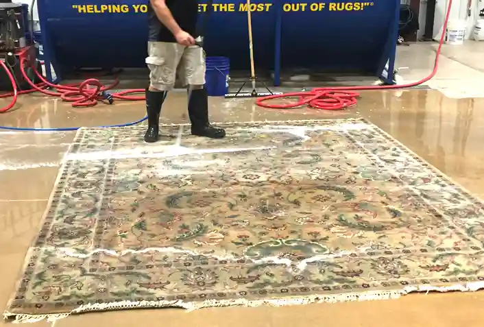 Organic Oriental Carpet Cleaning