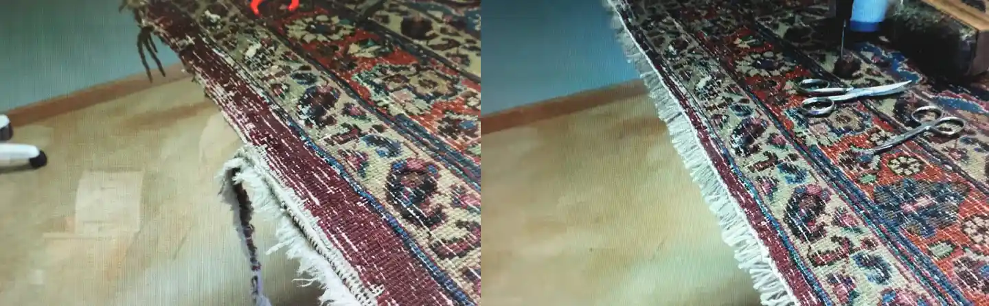 Rug Fringe Repair Services Rug Repair Fringe Services