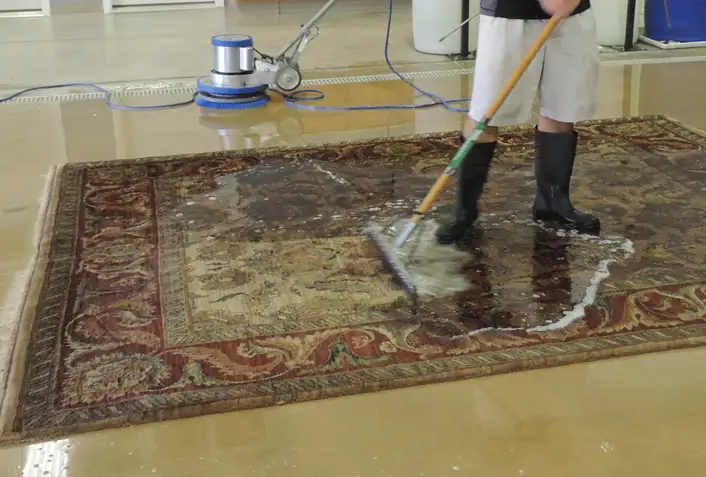 Water Damage Rug Restoration