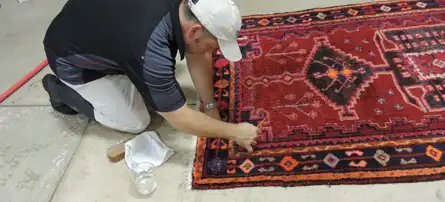 Rug Drying Process