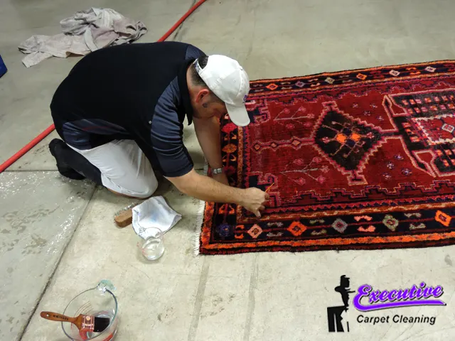 Rug Color Loss Process Services