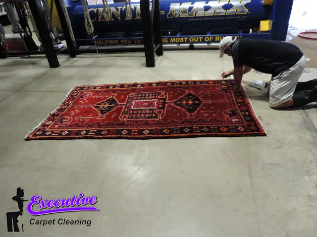 Rug Color Loss Process