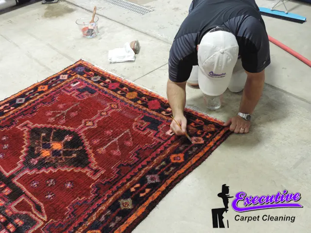 Rug Color Loss Process