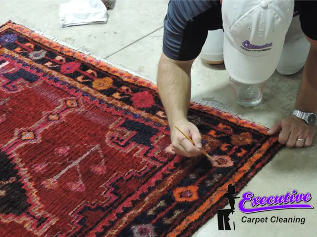 Rug Color Loss Process